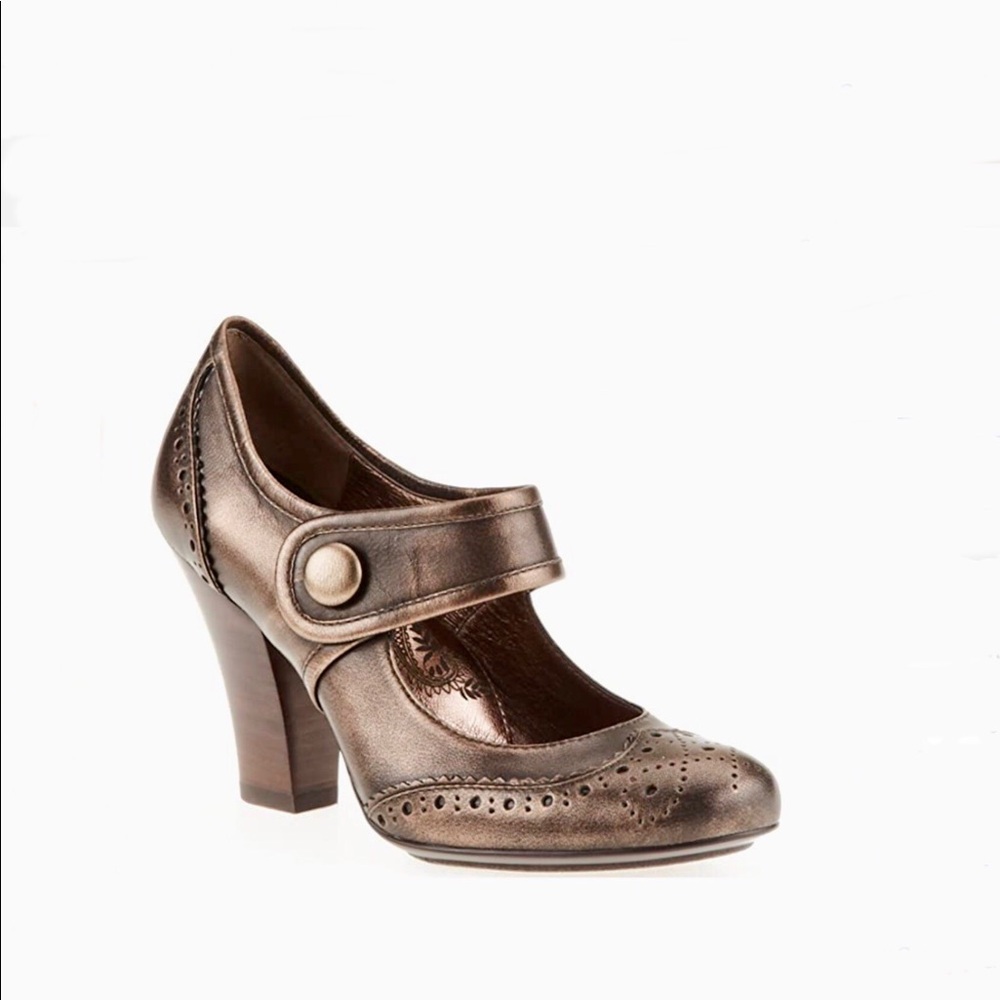Wing Tip Mary Jane with a Hint of Vintage Charm